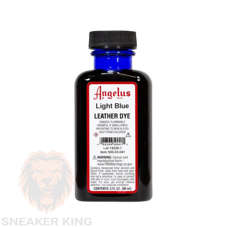 Барвник для шкіри Angelus leather dye Light blue (світло-синій) made in USA